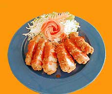Japanese Cutlets With Sweet Wine Dressing