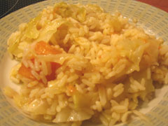 Cabbage Rice