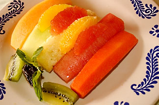 Grapefruit and Mint Fruit Salad