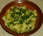 Greek Potato Salad with Olives