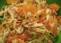 Tropical Fruit and Nut Slaw