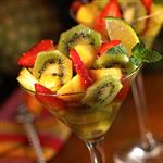 Tropical Fruit Salad with Mint