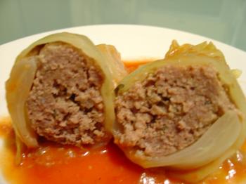Dill Braised Cabbage Rolls
