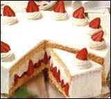 Strawberry Diet Cake