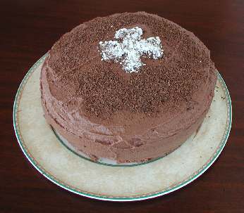 IRISH  CREAM  CAKE  BROWN