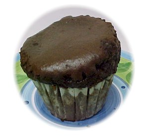 Almost Fat-Free Chocolate Cupcakes