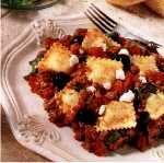 Beef with Ravioli and Cheese